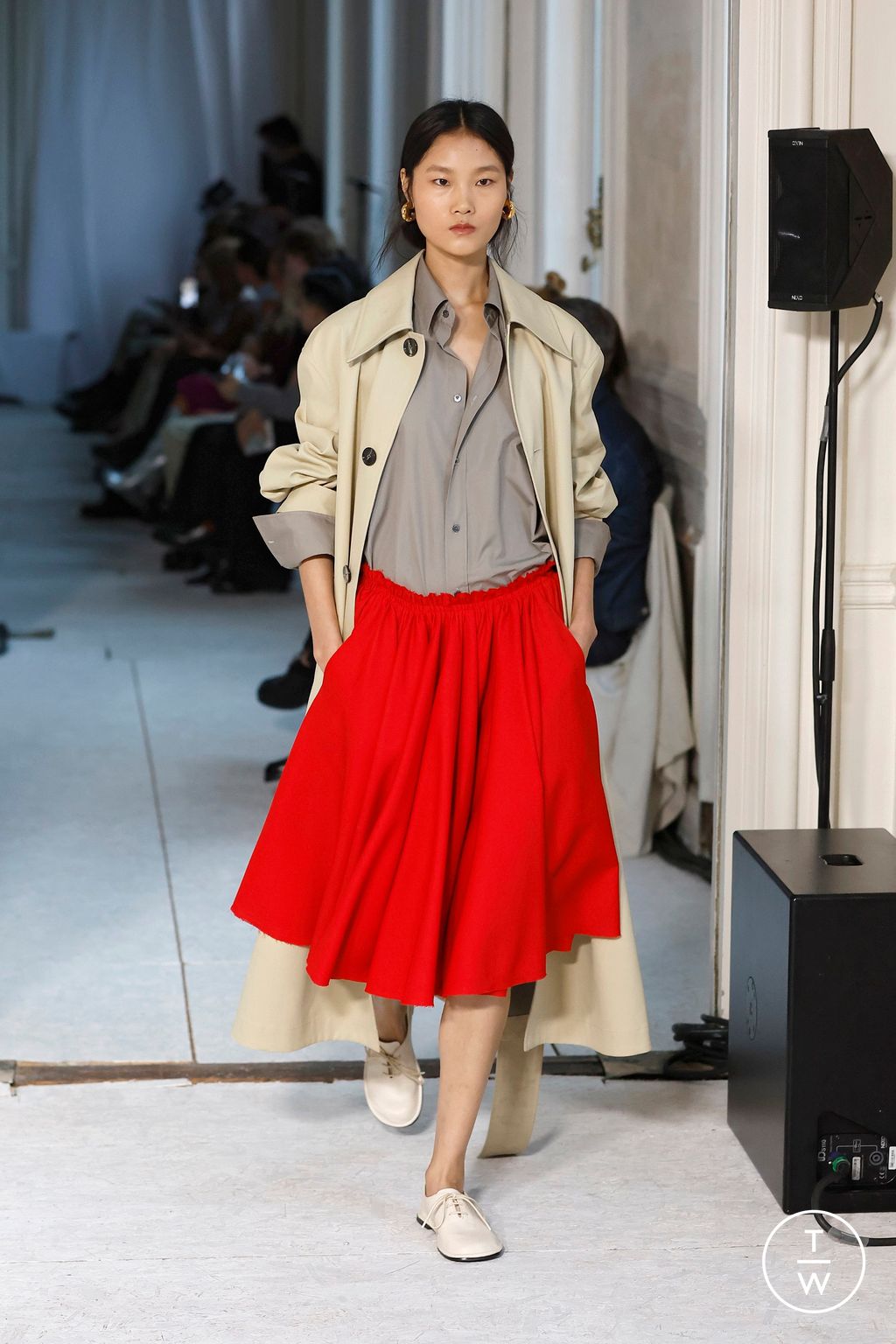 Fashion Week Paris Spring-Summer 2025 look 52 de la collection Ami menswear
