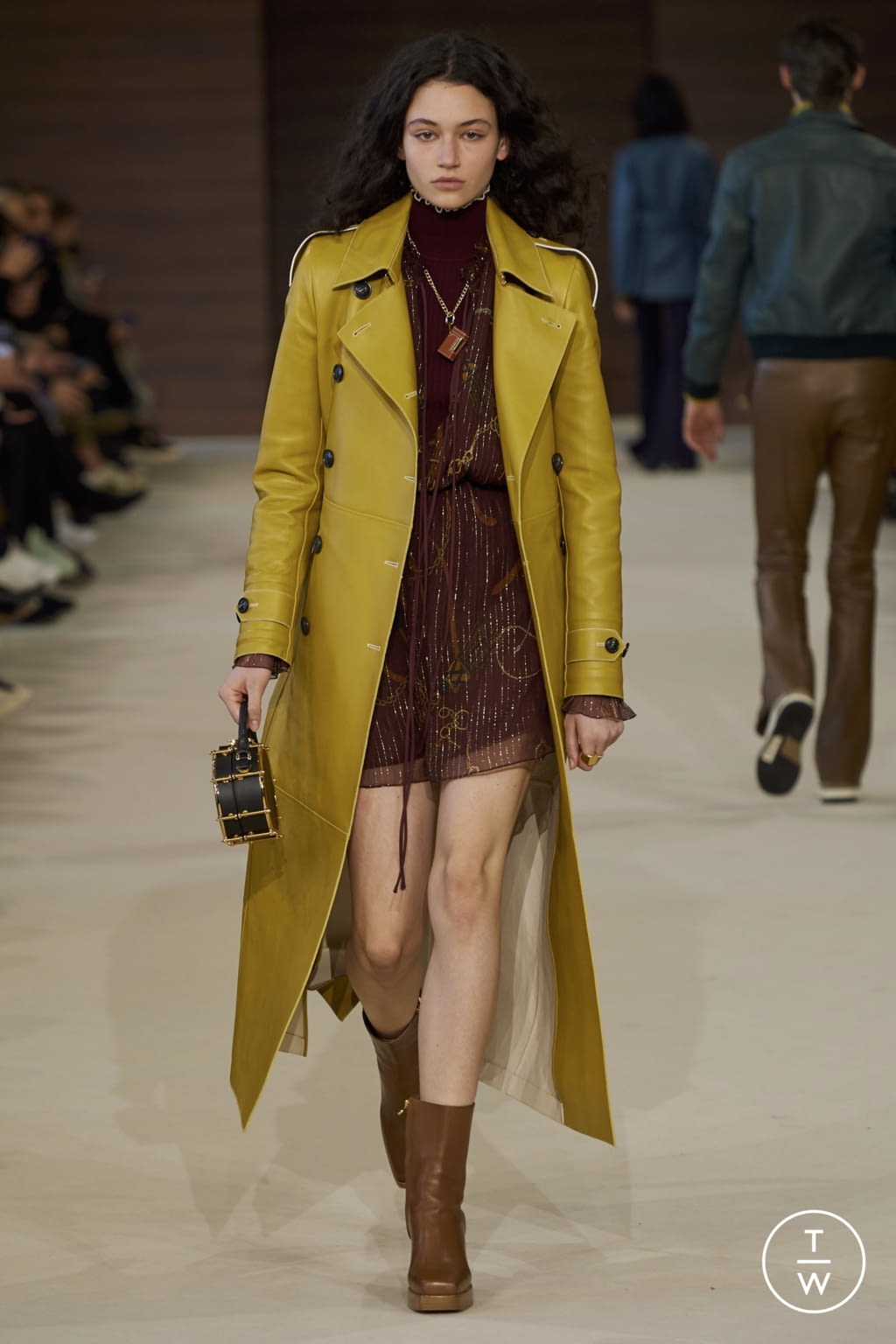 Fashion Week Paris Fall/Winter 2020 look 15 de la collection Amiri menswear