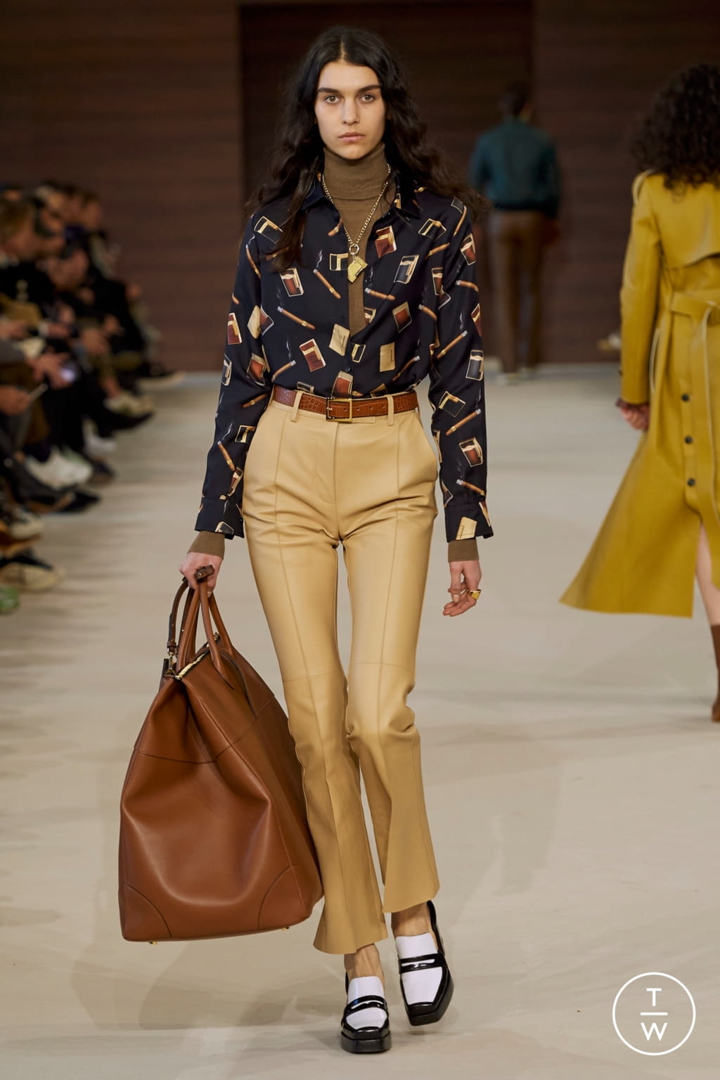 Fashion Week Paris Fall/Winter 2020 look 16 de la collection Amiri menswear