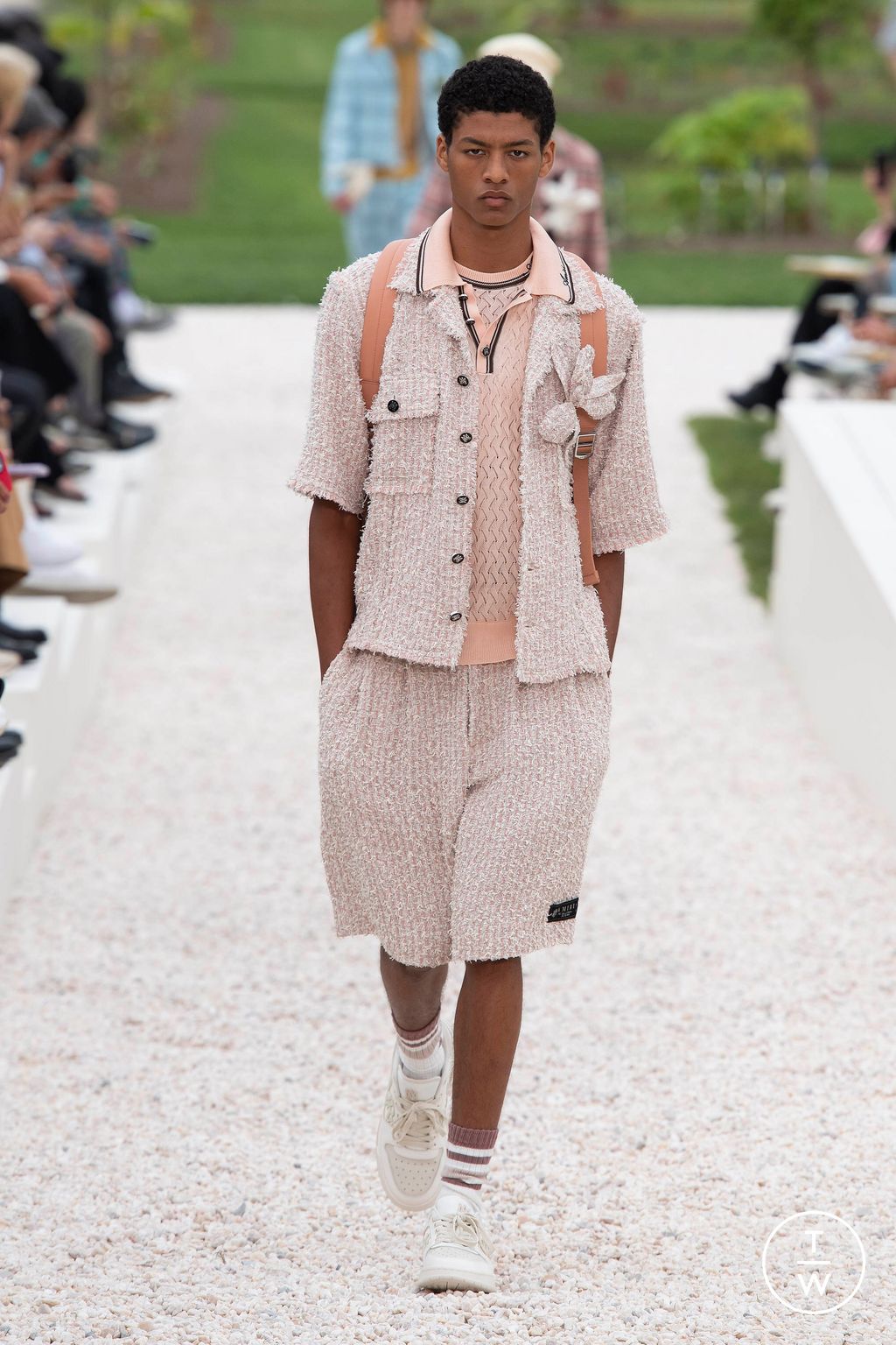 Fashion Week Paris Spring/Summer 2024 look 26 de la collection Amiri menswear