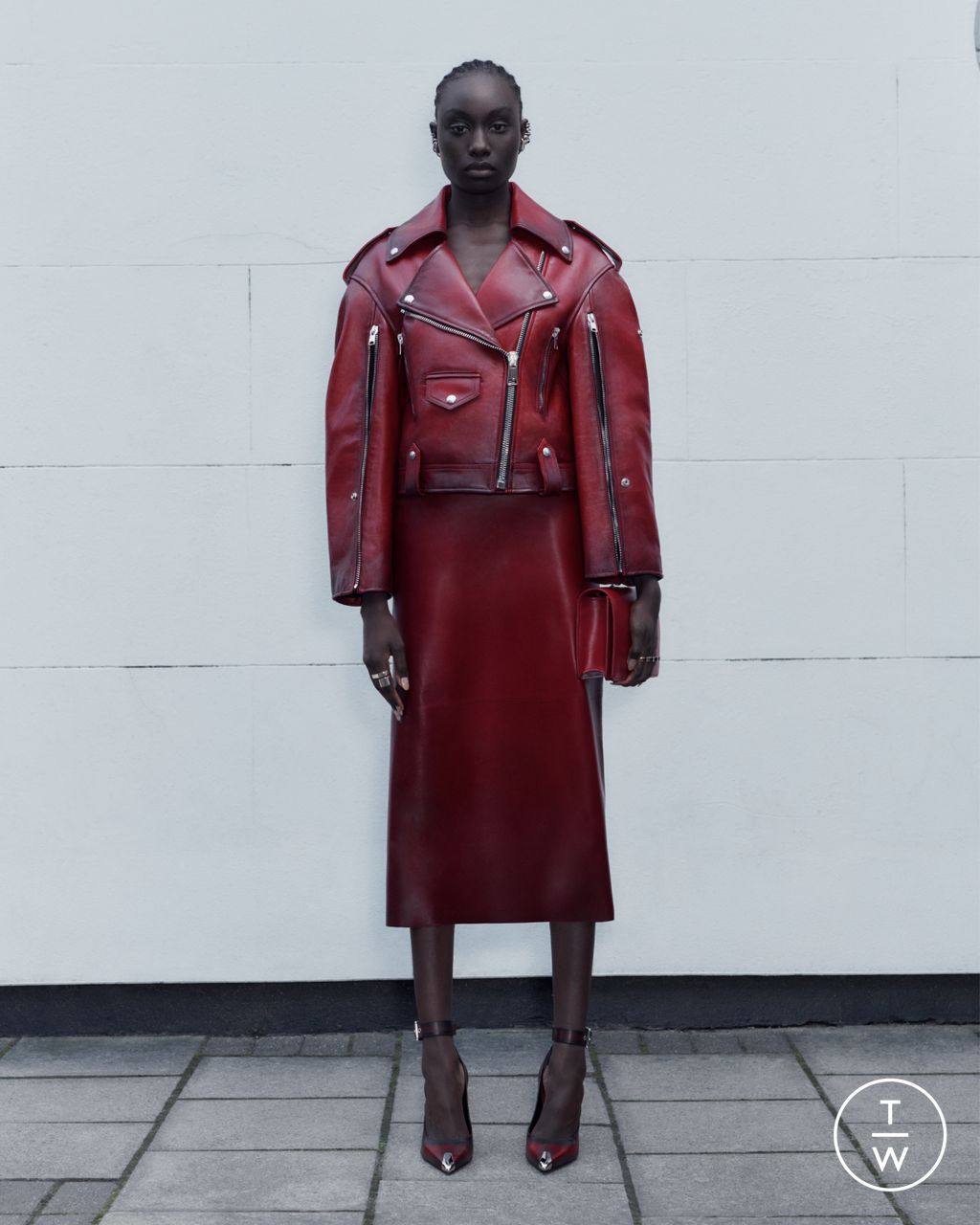 Fashion Week Paris Pre-Fall 2022 look 23 de la collection Alexander McQueen womenswear