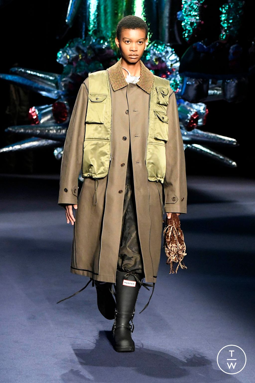 Fashion Week Milan Fall/Winter 2024 look 4 de la collection Andersson Bell menswear