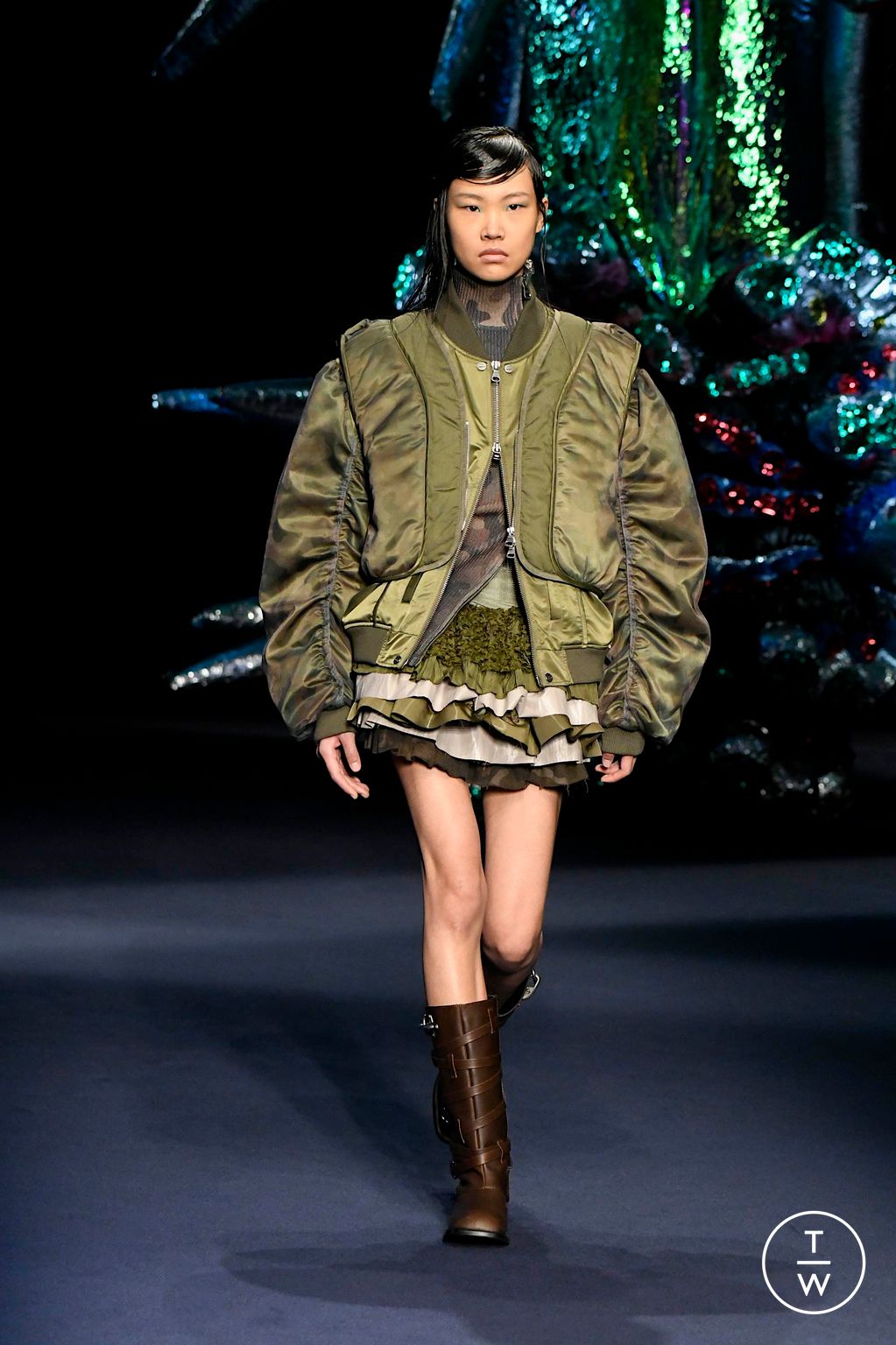 Fashion Week Milan Fall/Winter 2024 look 14 de la collection Andersson Bell menswear