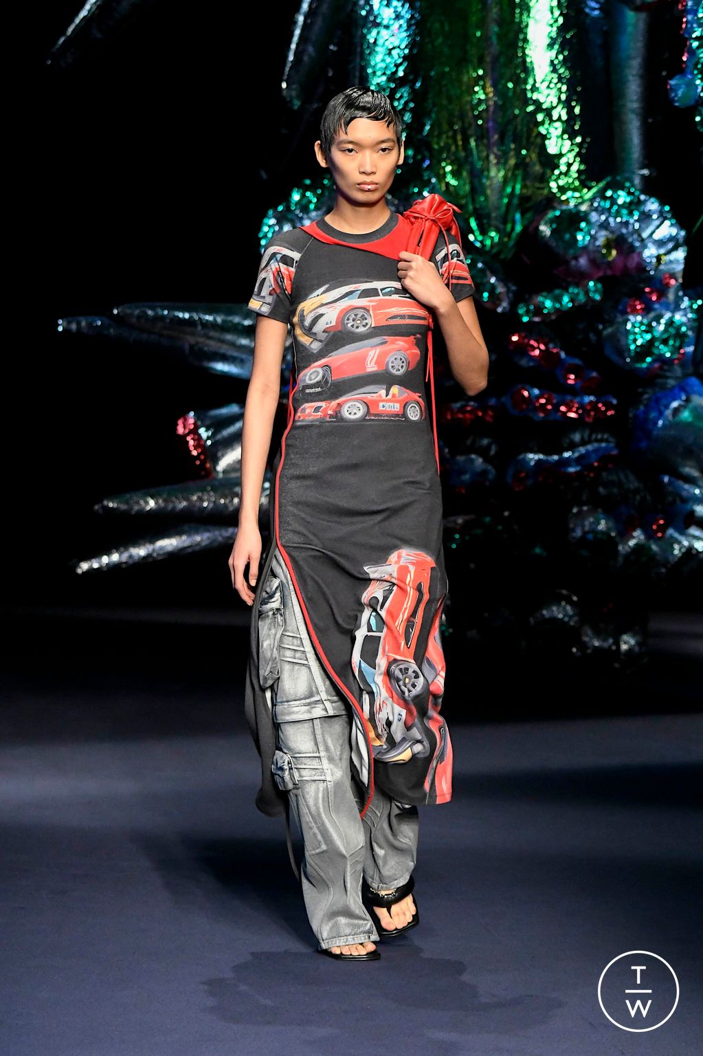 Fashion Week Milan Fall/Winter 2024 look 18 de la collection Andersson Bell menswear