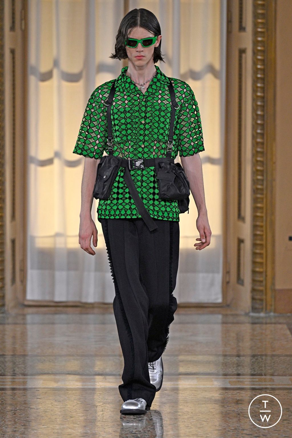 Fashion Week Milan Spring/Summer 2024 look 34 from the Andersson Bell collection menswear