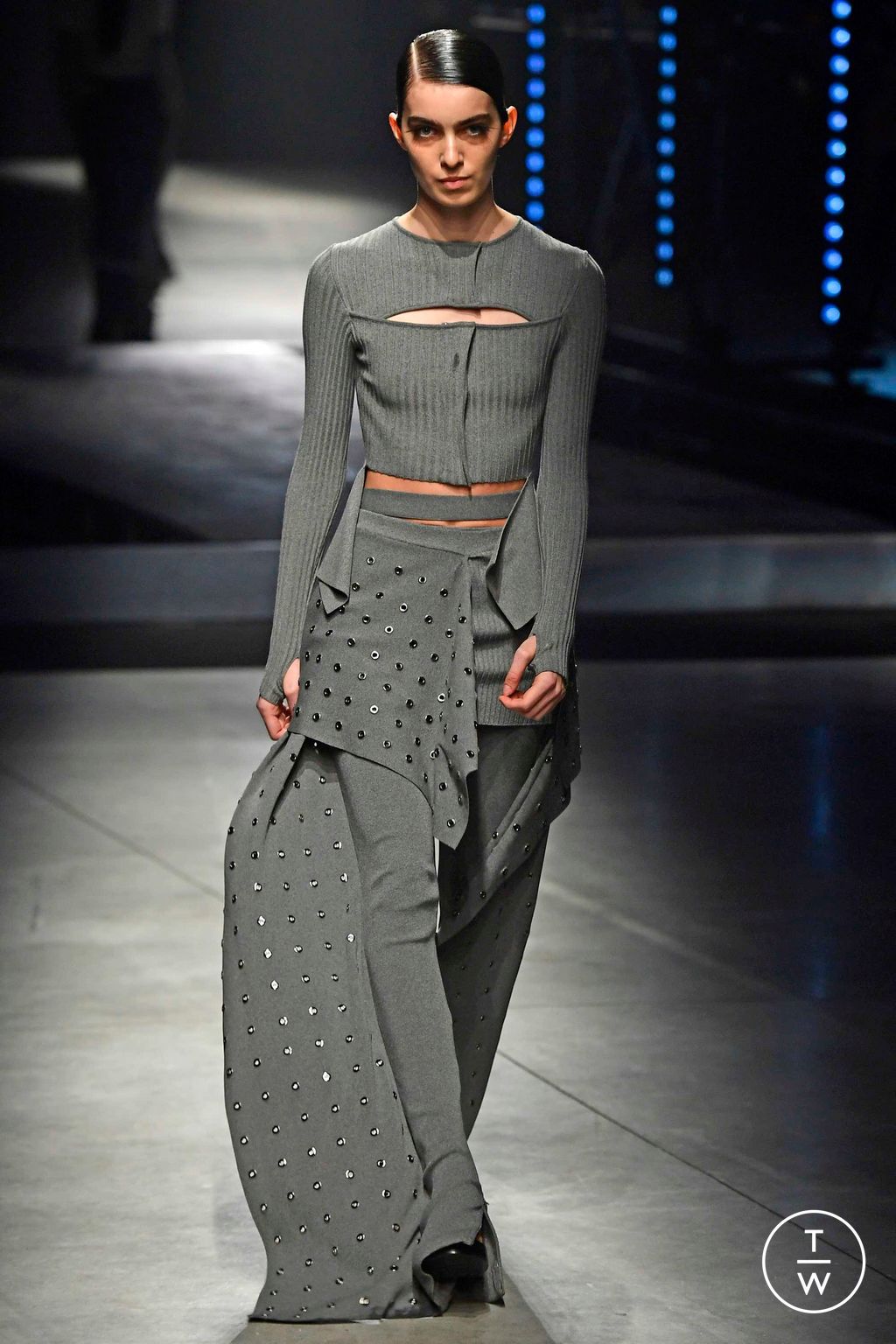 Fashion Week Milan Fall/Winter 2023 look 7 from the Andreadamo collection womenswear