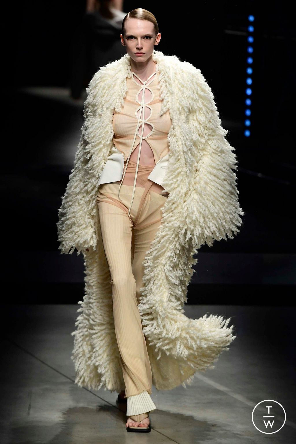 Fashion Week Milan Fall/Winter 2023 look 30 from the Andreadamo collection womenswear