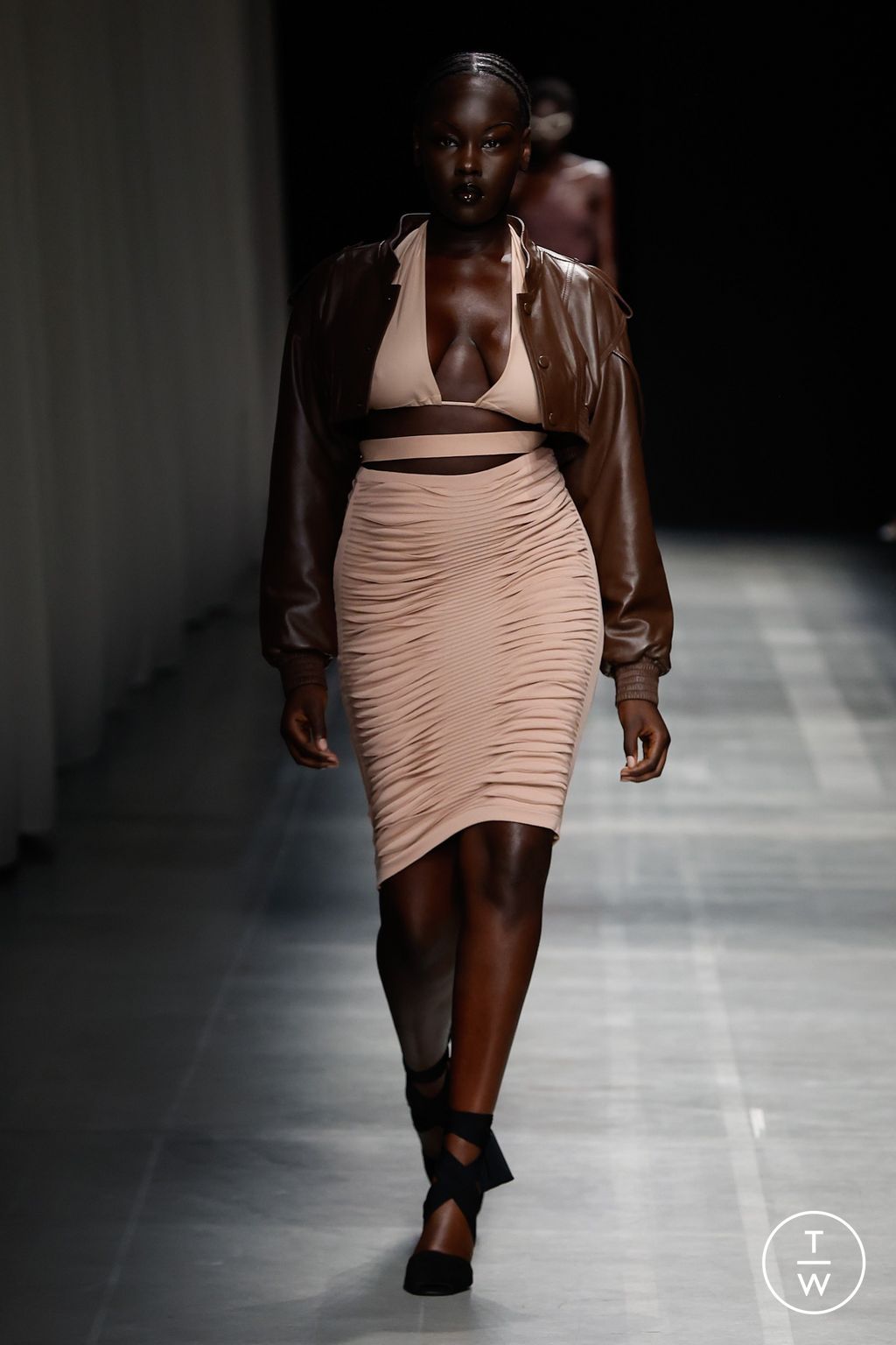 Fashion Week Milan Spring/Summer 2024 look 10 de la collection Andreadamo womenswear
