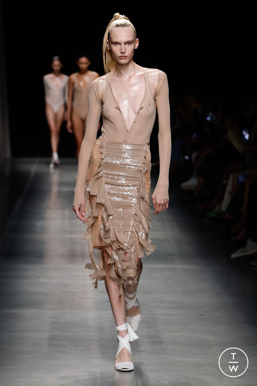 Fashion Week Milan Spring/Summer 2024 look 16 from the Andreadamo collection womenswear