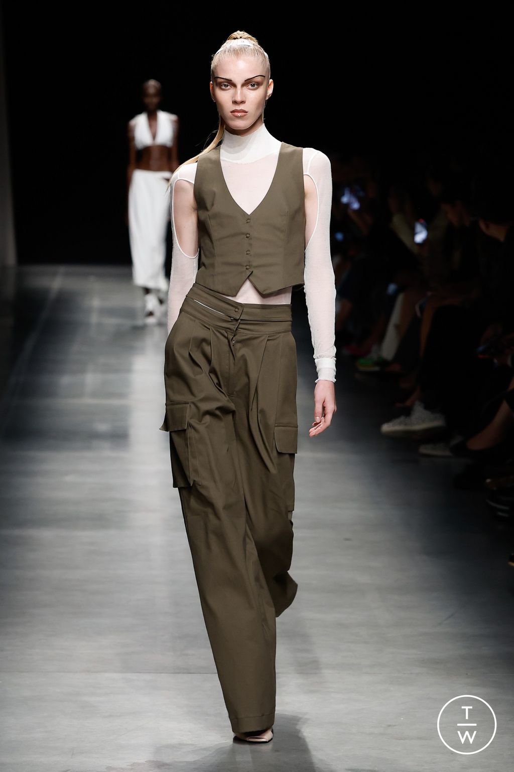 Fashion Week Milan Spring/Summer 2024 look 21 from the Andreadamo collection womenswear