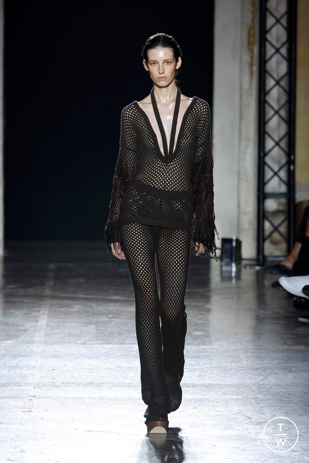 Fashion Week Milan Spring/Summer 2025 look 6 from the Andreadamo collection womenswear