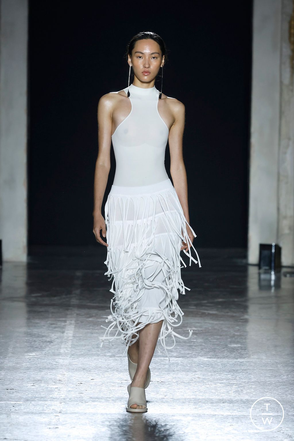 Fashion Week Milan Spring/Summer 2025 look 17 from the Andreadamo collection womenswear