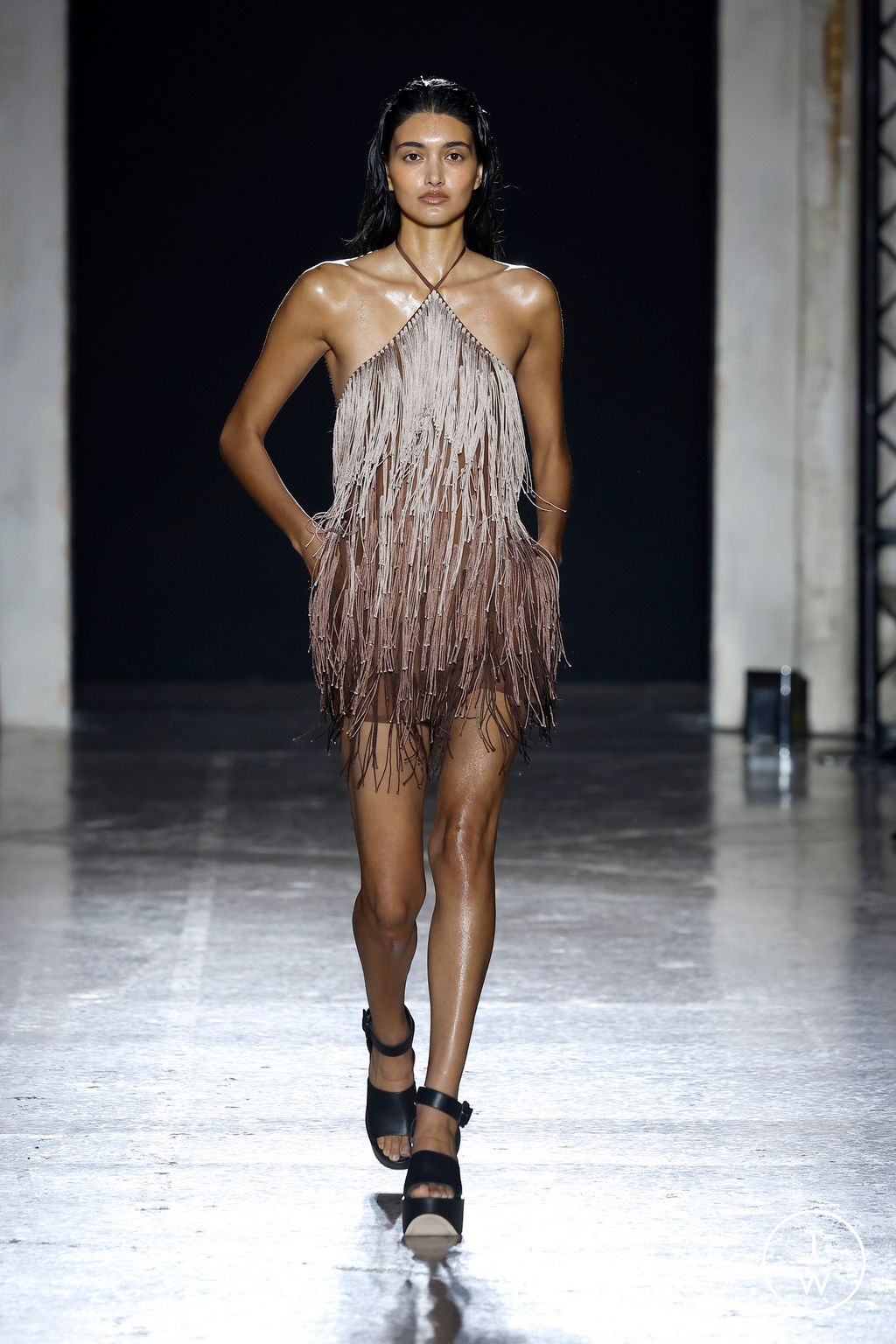 Fashion Week Milan Spring/Summer 2025 look 23 from the Andreadamo collection womenswear