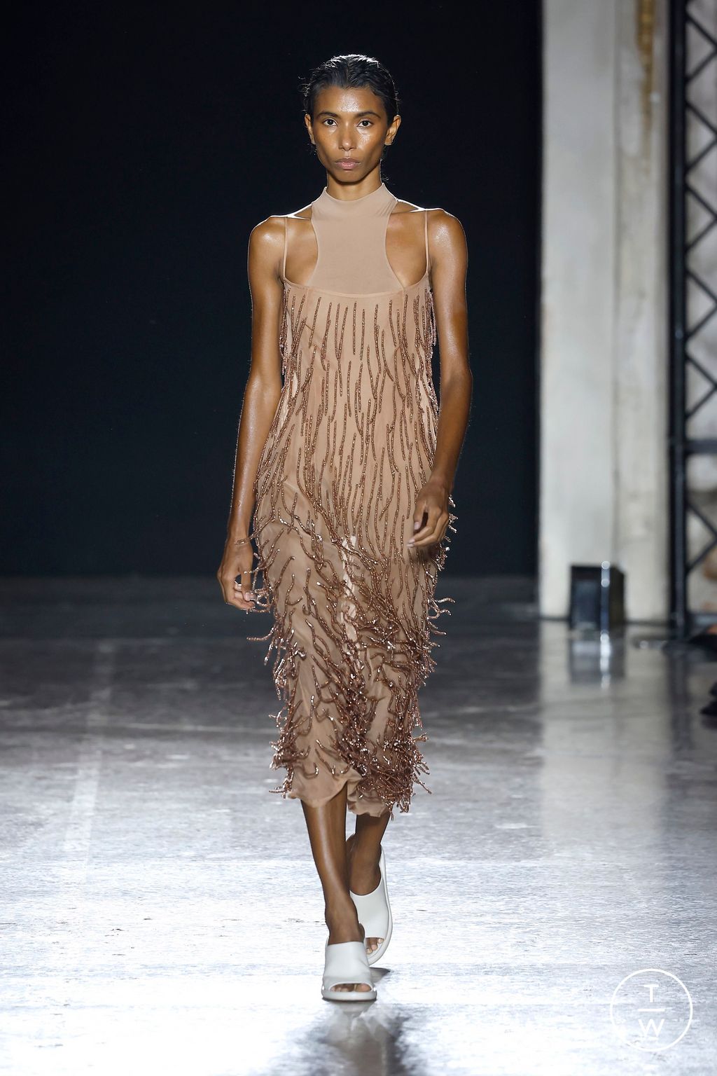 Fashion Week Milan Spring/Summer 2025 look 27 from the Andreadamo collection womenswear