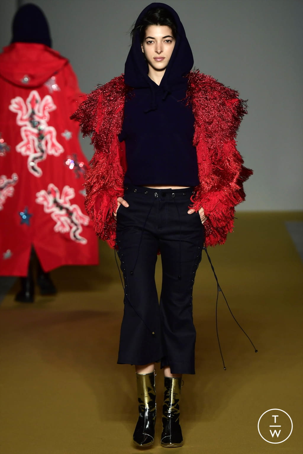 Fashion Week Milan Fall/Winter 2017 look 2 de la collection Angel Chen womenswear