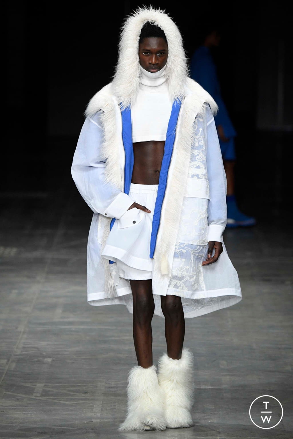 Fashion Week Milan Fall/Winter 2018 look 31 from the Angel Chen collection womenswear