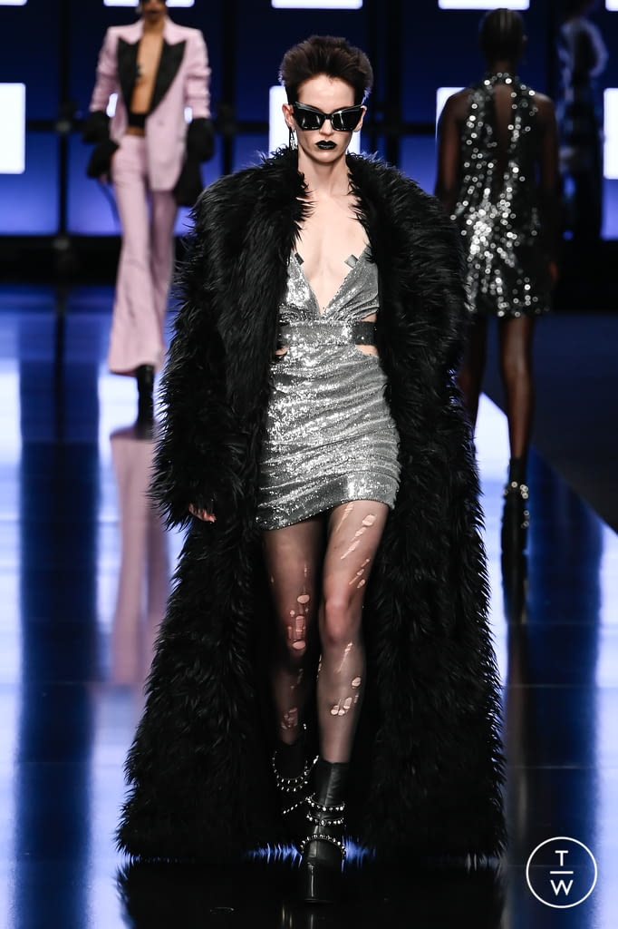 Fashion Week Milan Fall/Winter 2022 look 36 from the Aniye Records collection womenswear