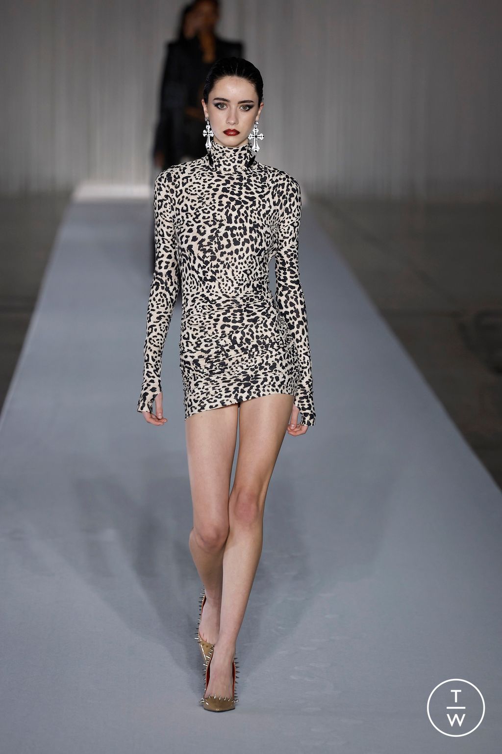 Fashion Week Milan Fall/Winter 2024 look 15 from the Aniye Records collection 女装
