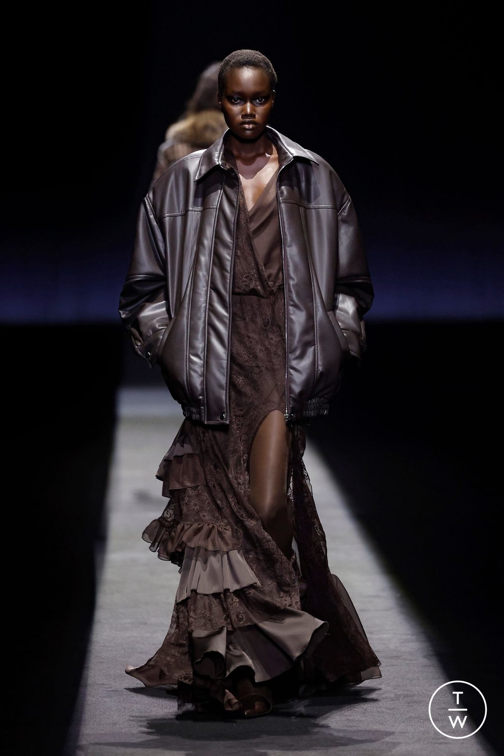 Fashion Week Milan Fall/Winter 2025 look 15 from the Aniye Records collection womenswear