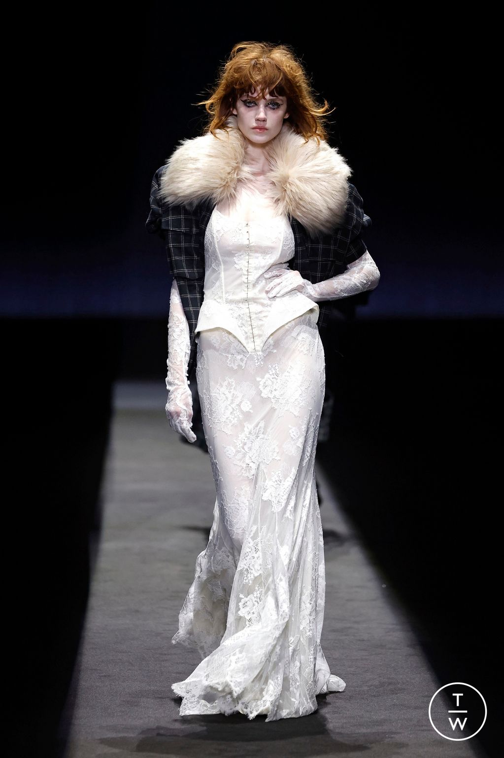 Fashion Week Milan Fall/Winter 2025 look 23 de la collection Aniye Records womenswear