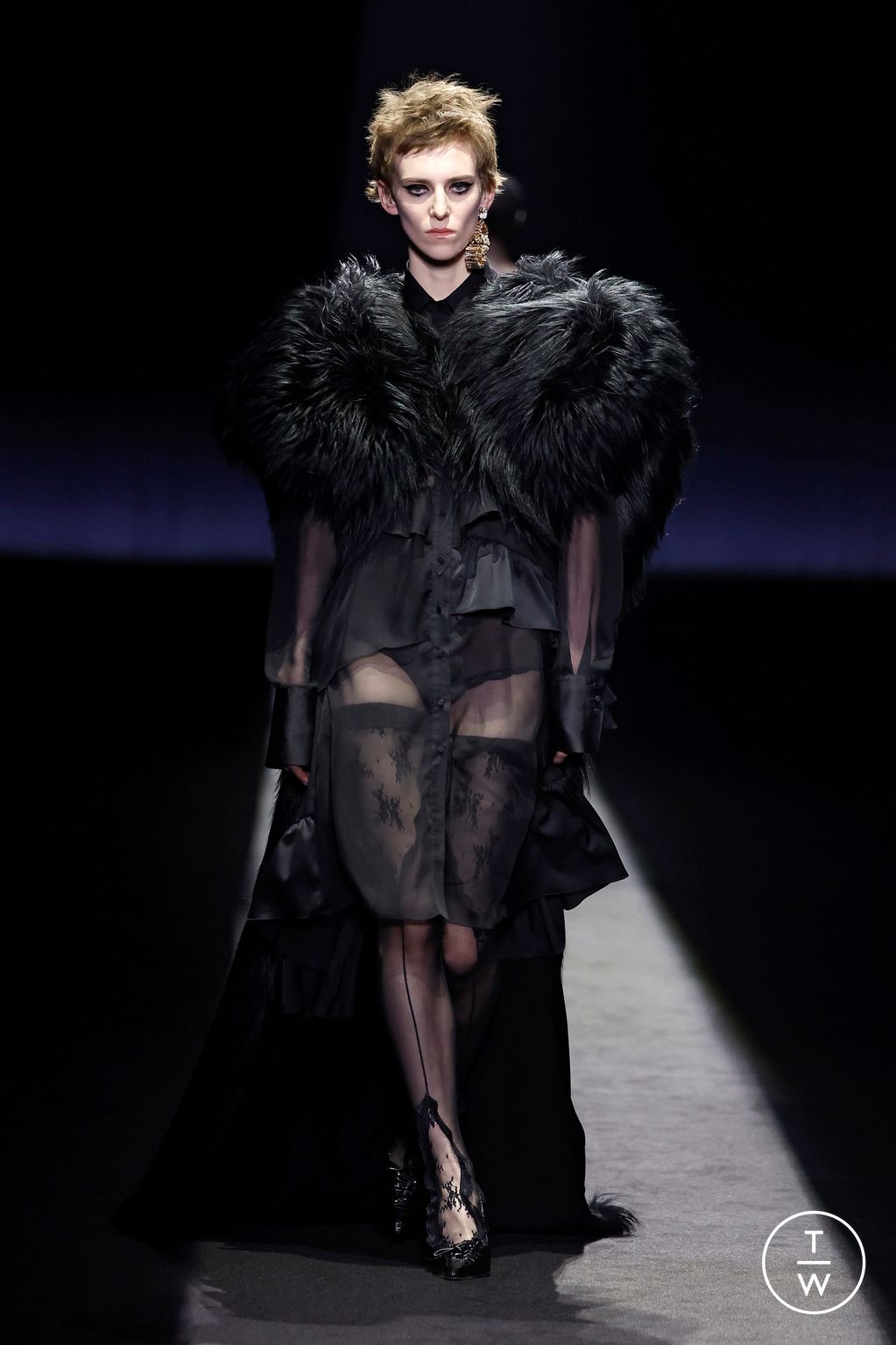 Fashion Week Milan Fall/Winter 2025 look 29 de la collection Aniye Records womenswear