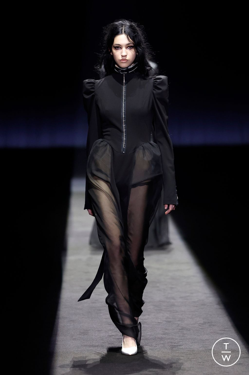 Fashion Week Milan Fall/Winter 2025 look 37 from the Aniye Records collection womenswear