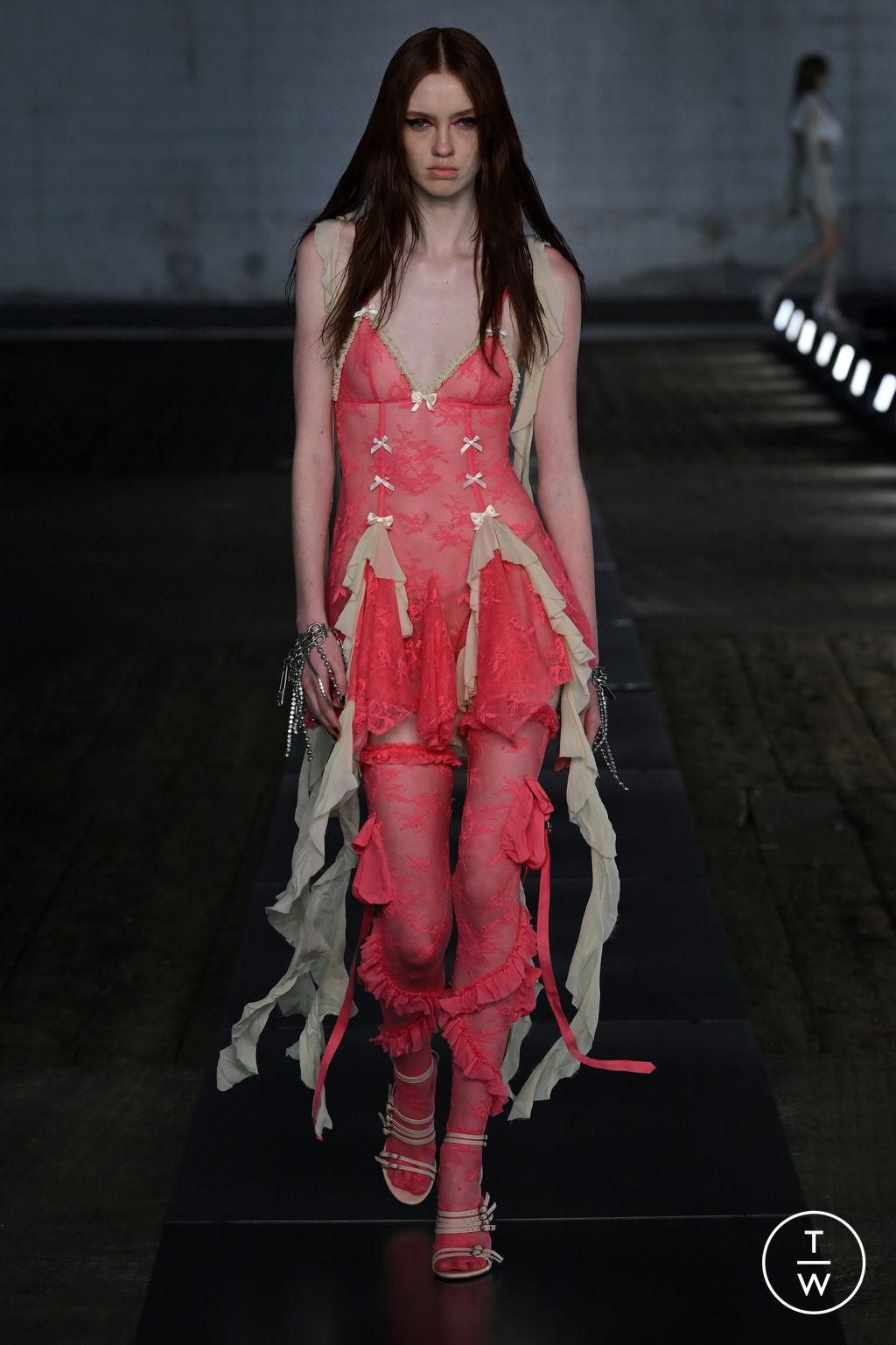 Fashion Week Milan Spring/Summer 2024 look 18 from the Aniye Records collection 女装
