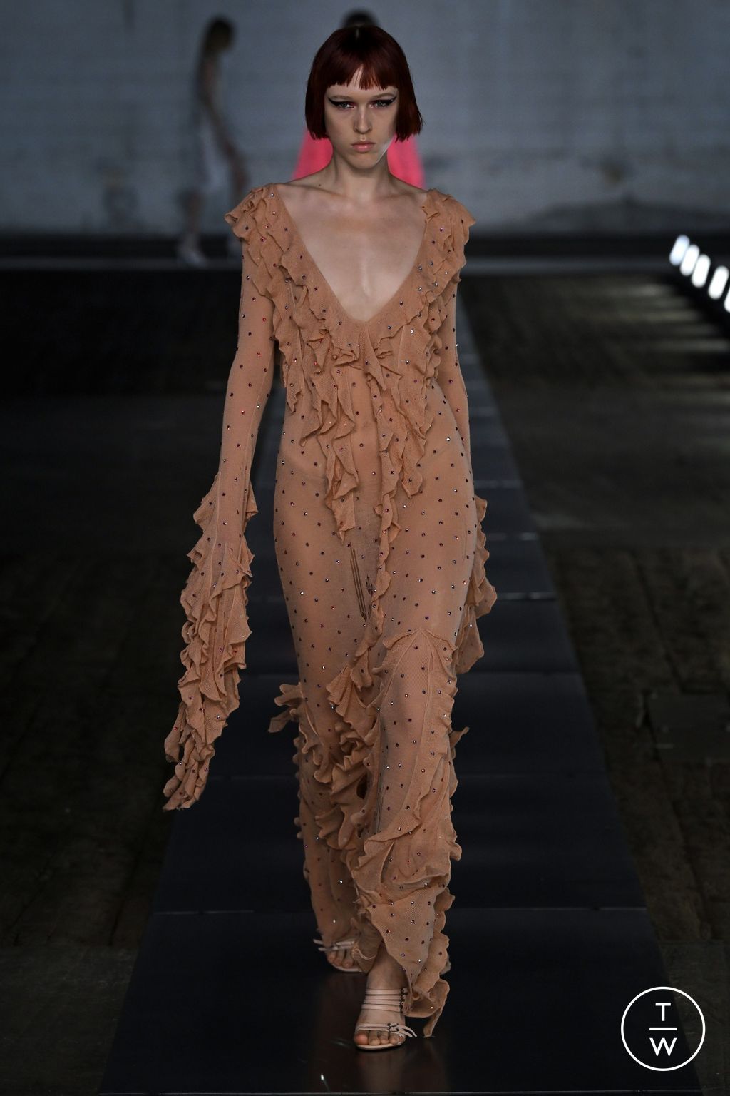 Fashion Week Milan Spring/Summer 2024 look 19 from the Aniye Records collection womenswear