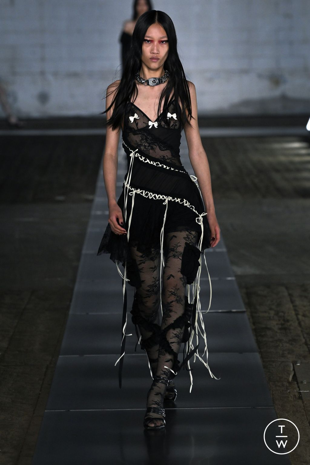 Fashion Week Milan Spring/Summer 2024 look 31 from the Aniye Records collection 女装