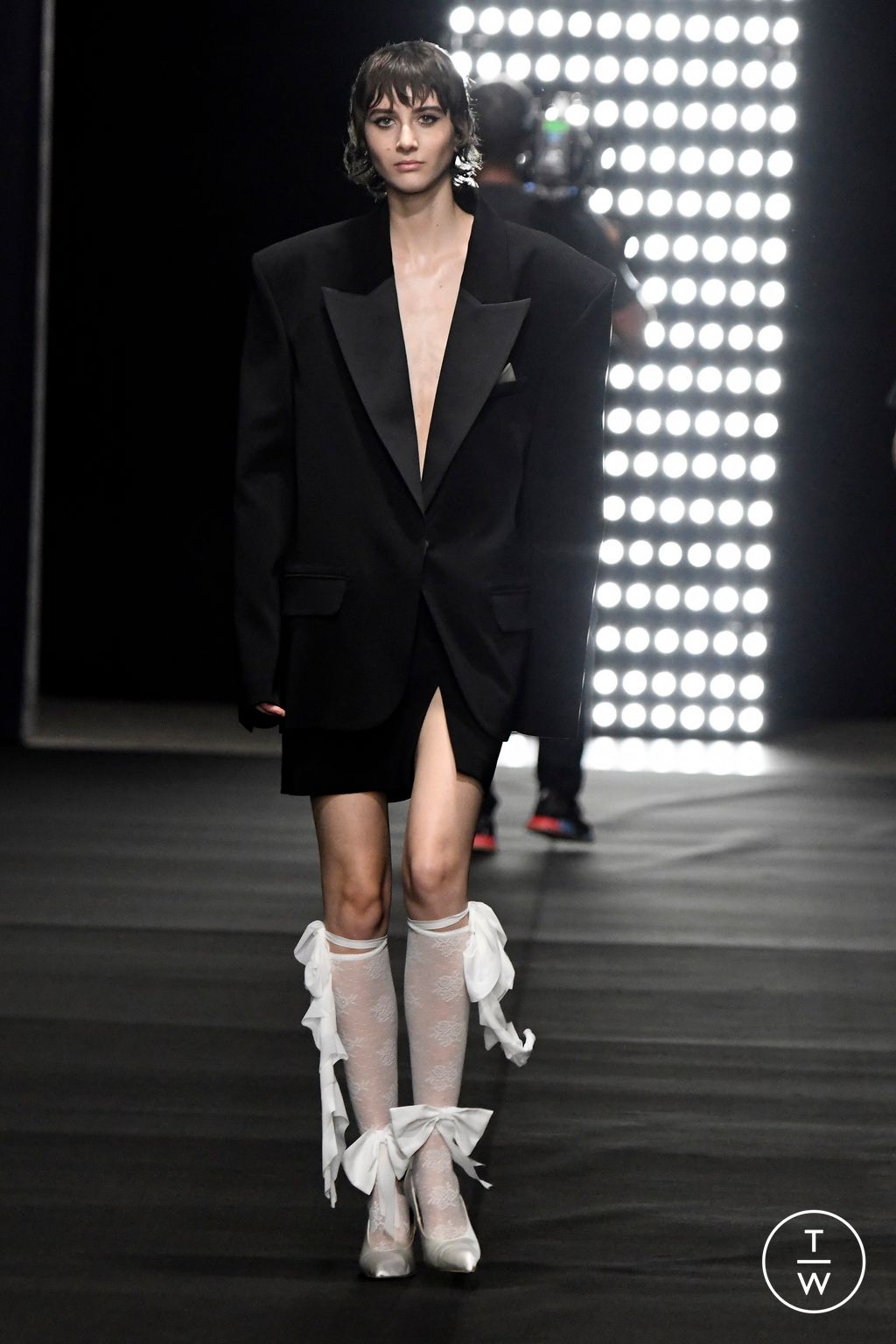 Fashion Week Milan Spring/Summer 2025 look 4 from the Aniye Records collection womenswear