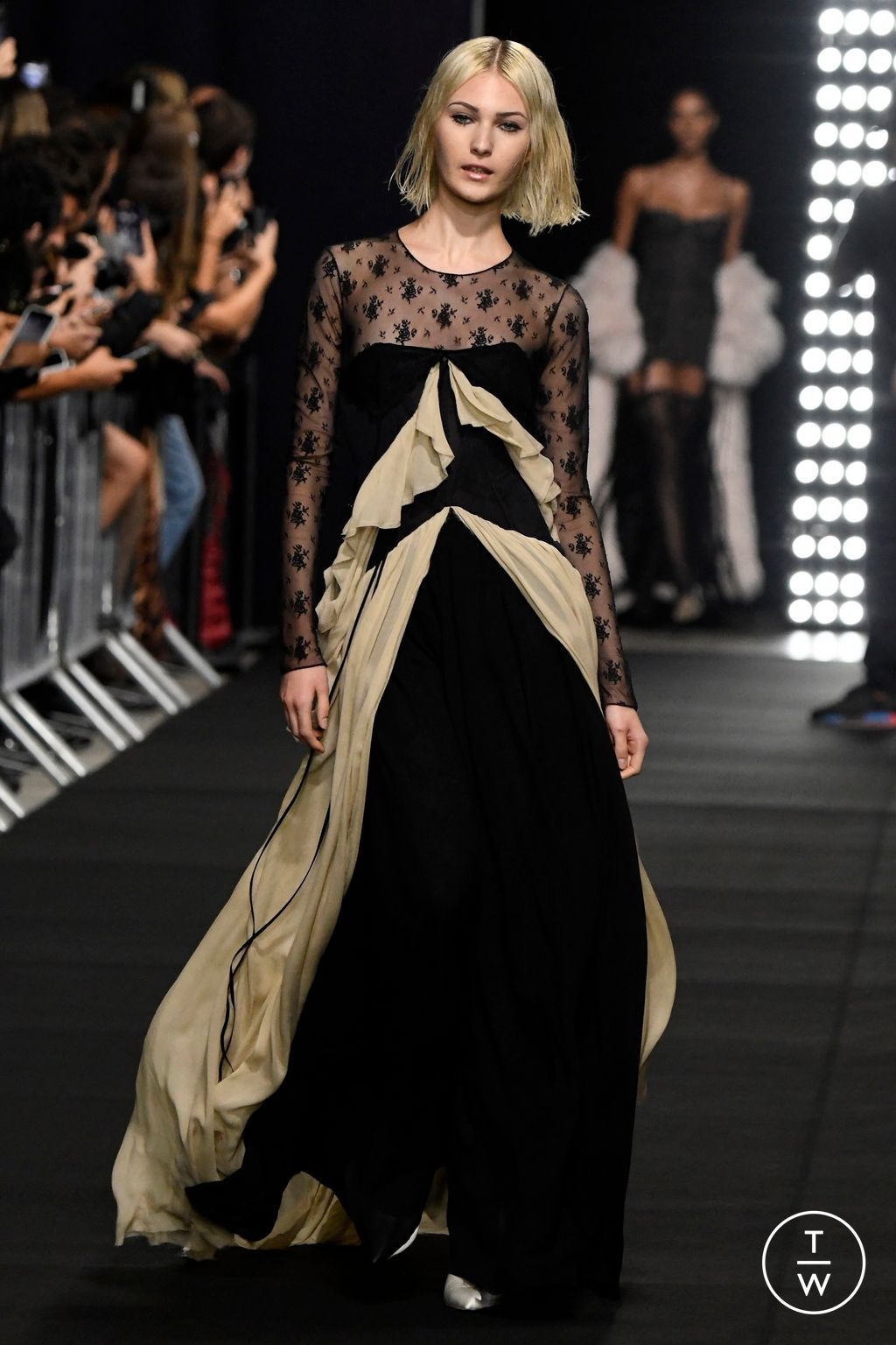 Fashion Week Milan Spring/Summer 2025 look 5 from the Aniye Records collection womenswear