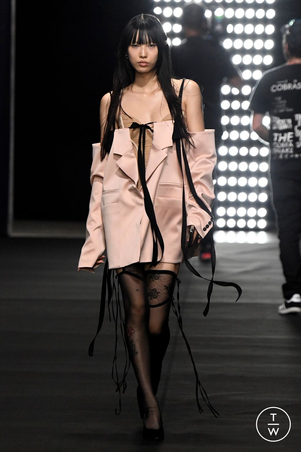 Fashion Week Milan Spring/Summer 2025 look 9 from the Aniye Records collection womenswear