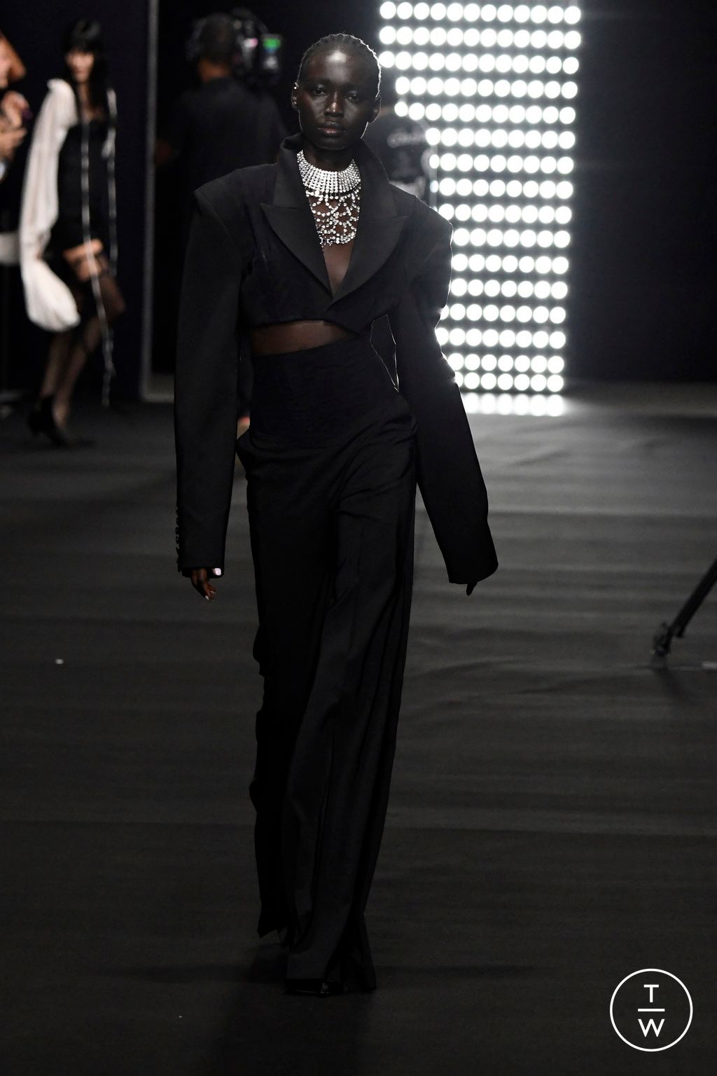 Fashion Week Milan Spring/Summer 2025 look 10 from the Aniye Records collection womenswear