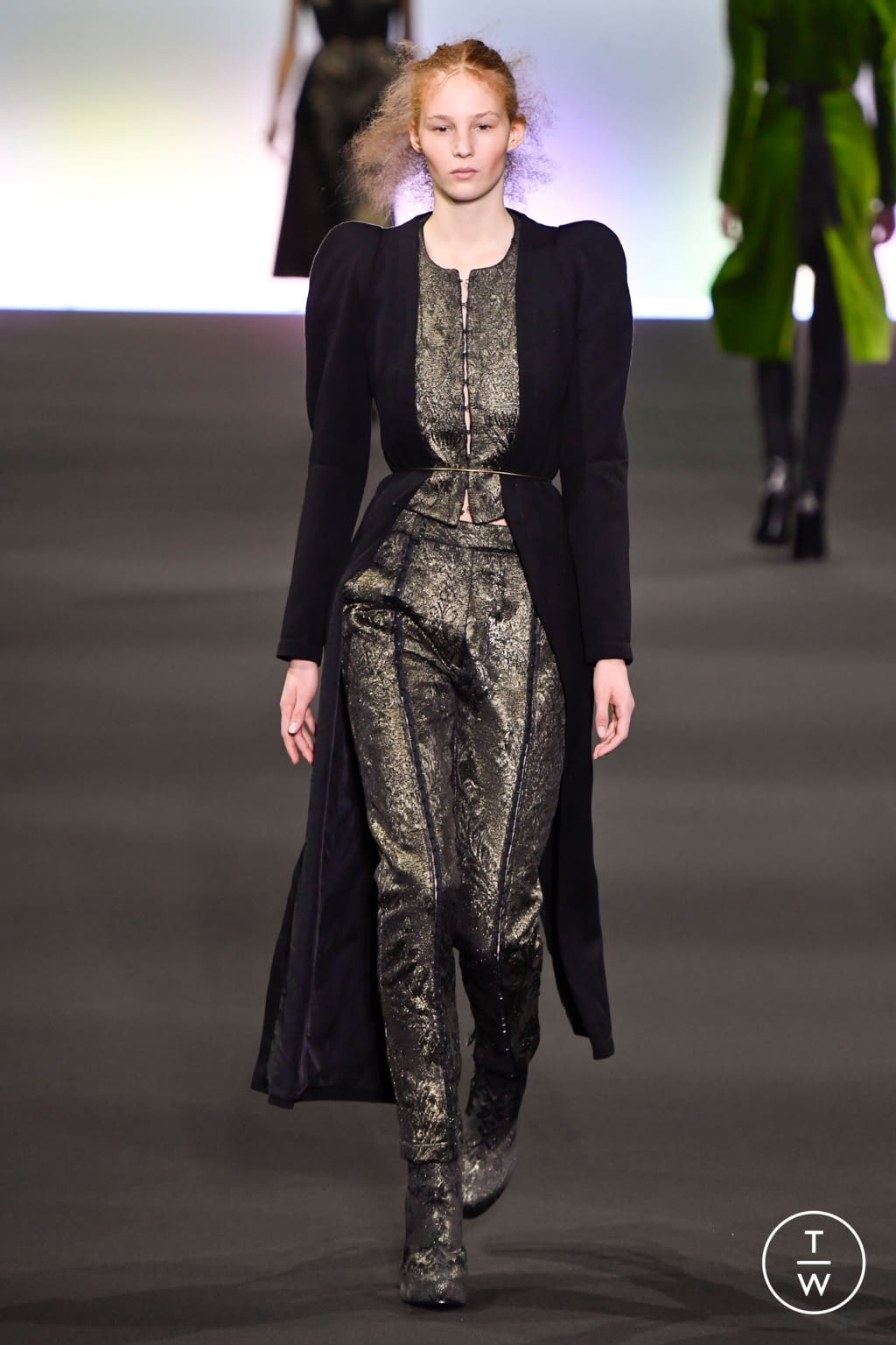Fashion Week Paris Fall/Winter 2020 look 18 de la collection Ann Demeulemeester womenswear
