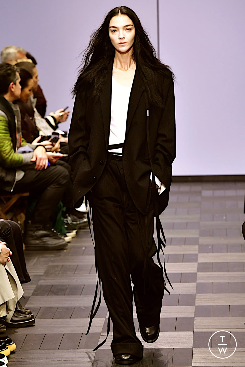 Fashion Week Paris Spring/Summer 2022 look 22 from the Ann Demeulemeester collection womenswear