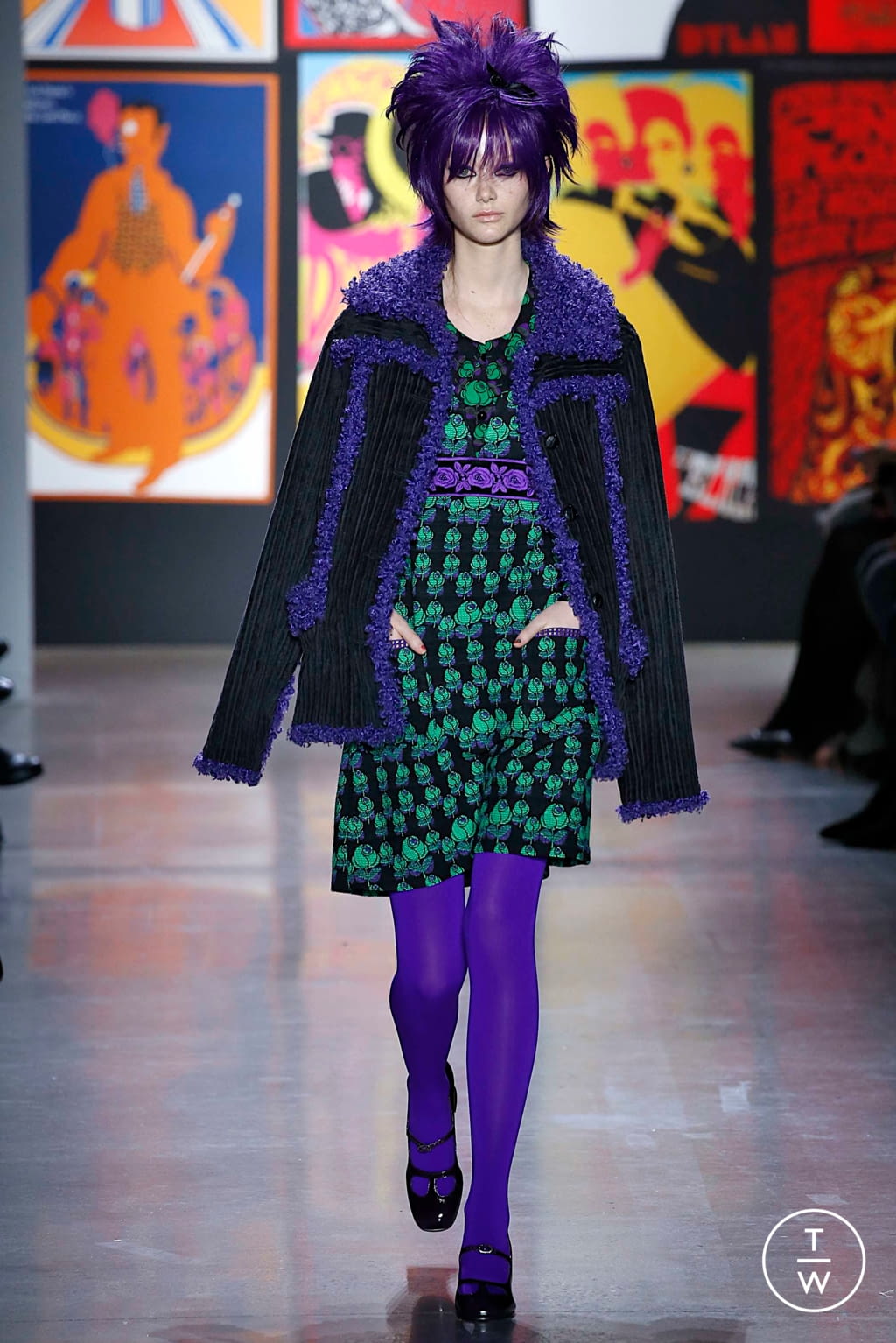 Fashion Week New York Fall/Winter 2019 look 27 de la collection Anna Sui womenswear