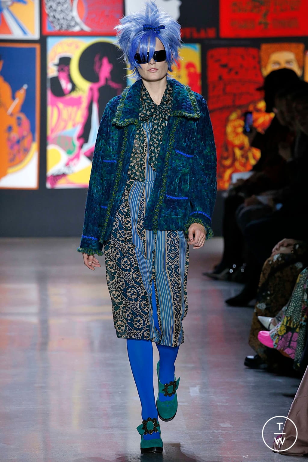Fashion Week New York Fall/Winter 2019 look 39 de la collection Anna Sui womenswear