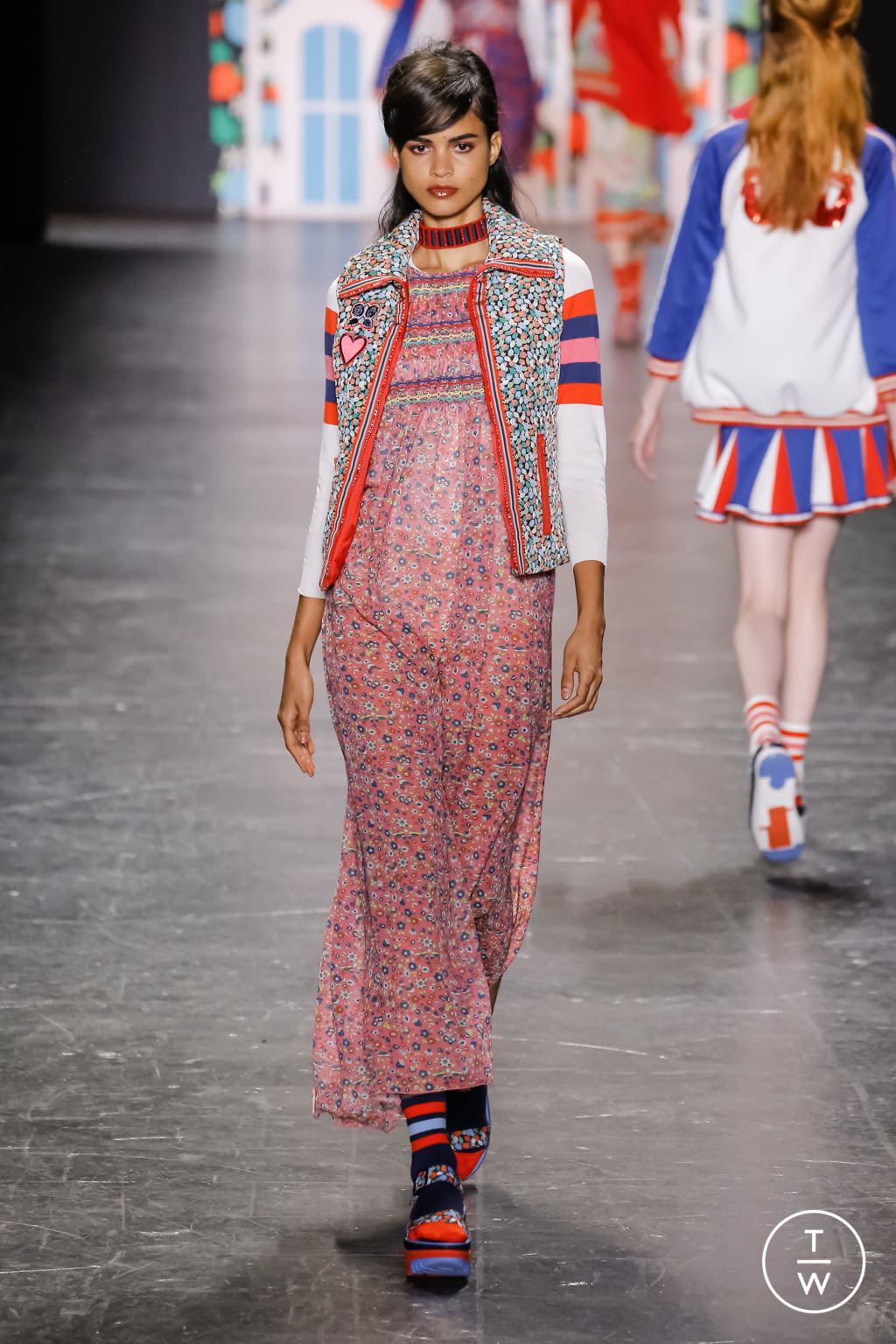 Fashion Week New York Spring/Summer 2017 look 29 de la collection Anna Sui womenswear