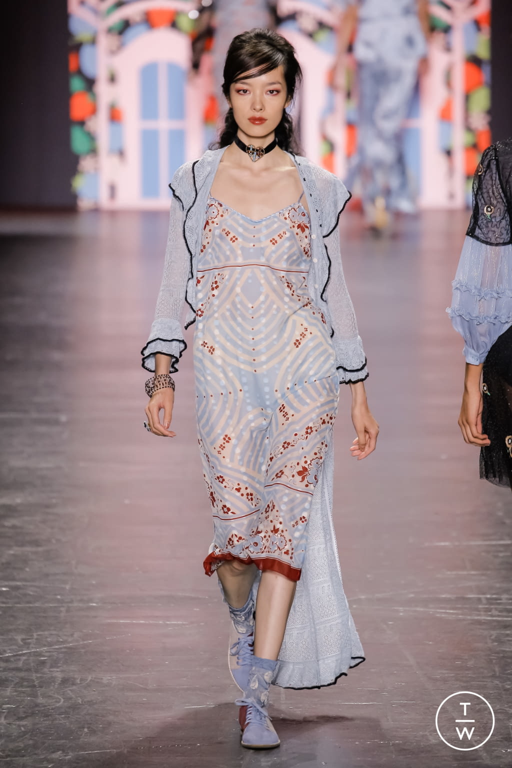 Fashion Week New York Spring/Summer 2017 look 48 de la collection Anna Sui womenswear