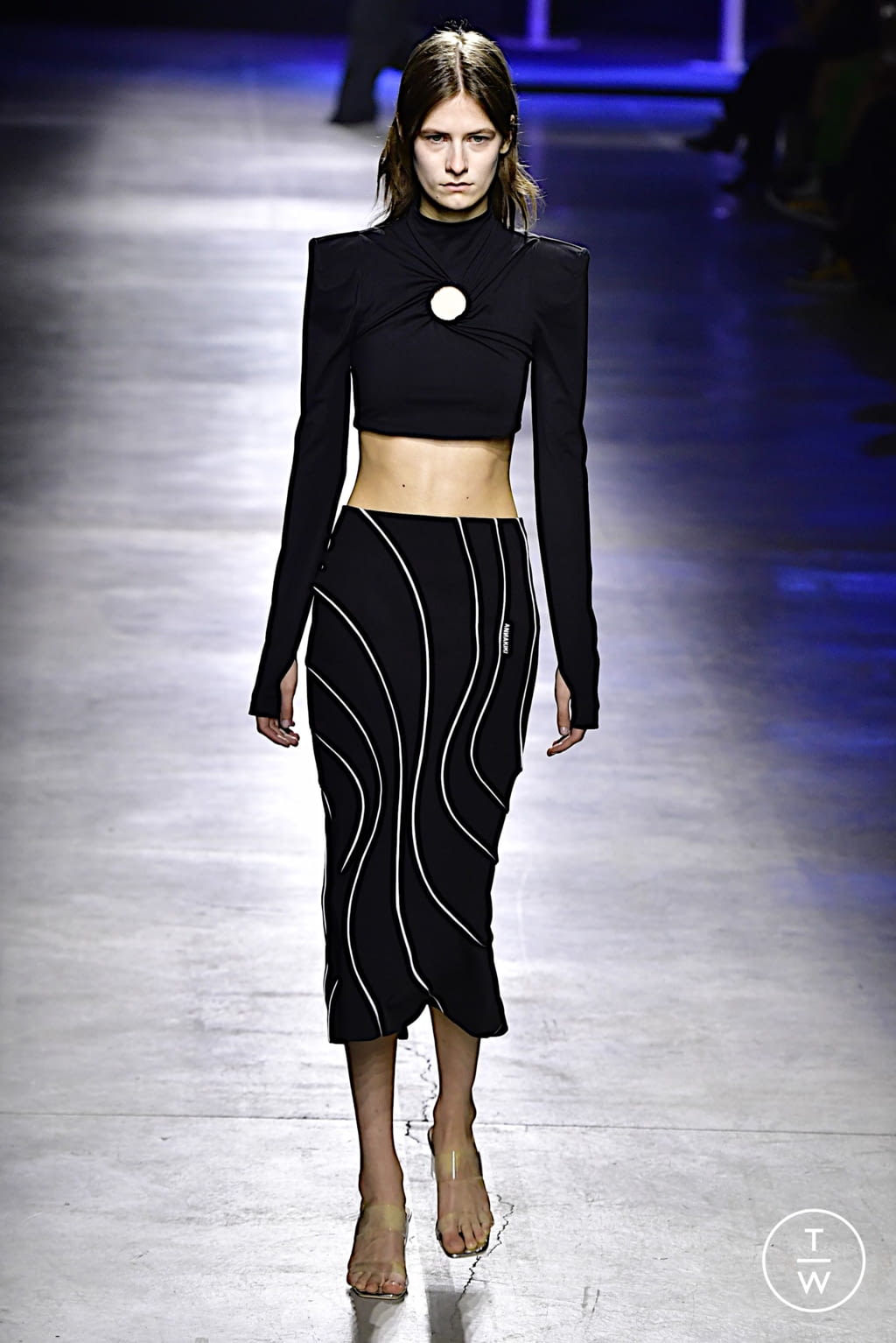 Fashion Week Milan Fall/Winter 2022 look 8 de la collection Annakiki womenswear