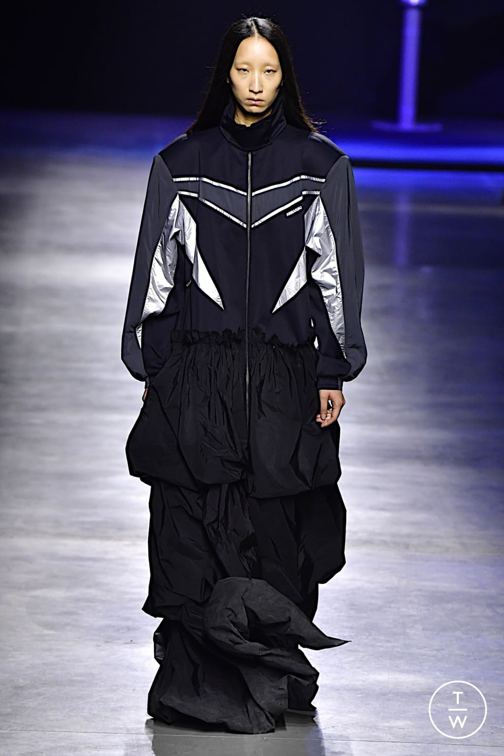 Fashion Week Milan Fall/Winter 2022 look 11 from the Annakiki collection 女装