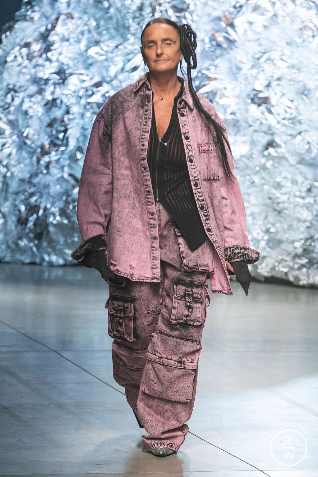 Fashion Week Milan Fall/Winter 2023 look 34 de la collection Annakiki womenswear