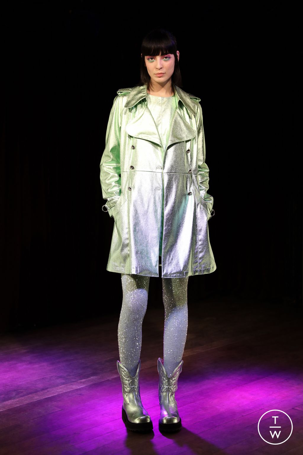 Fashion Week New York Fall/Winter 2023 look 3 de la collection Anna Sui womenswear