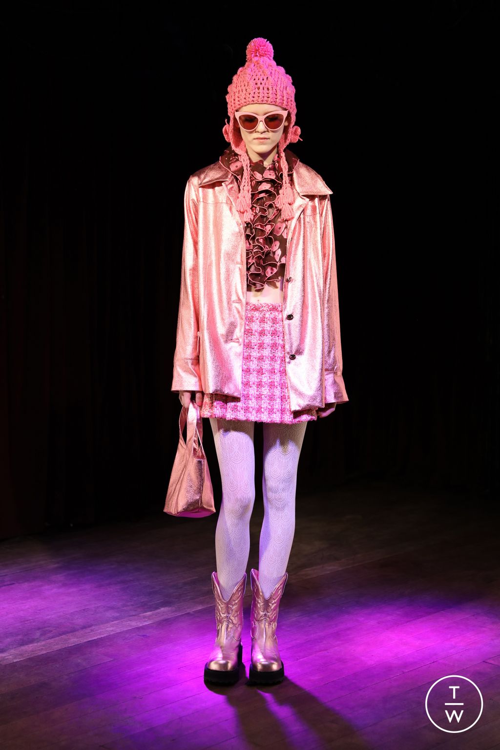 Fashion Week New York Fall/Winter 2023 look 4 de la collection Anna Sui womenswear