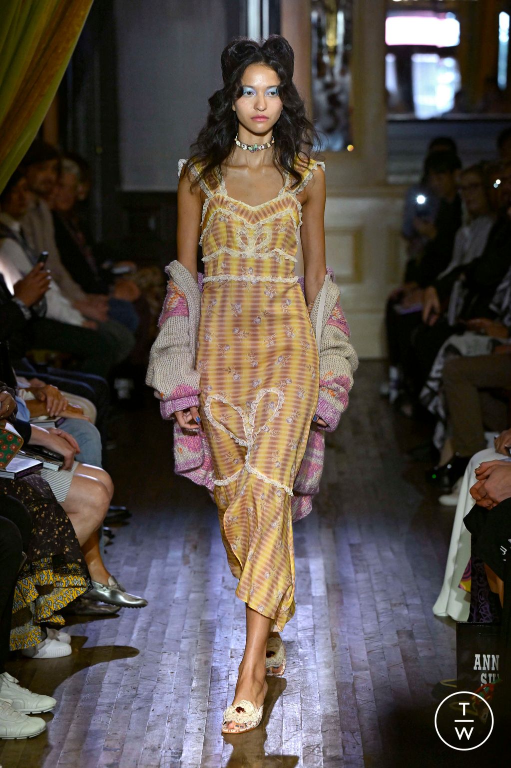 Fashion Week New York Spring/Summer 2026 look 3 from the Anna Sui collection womenswear