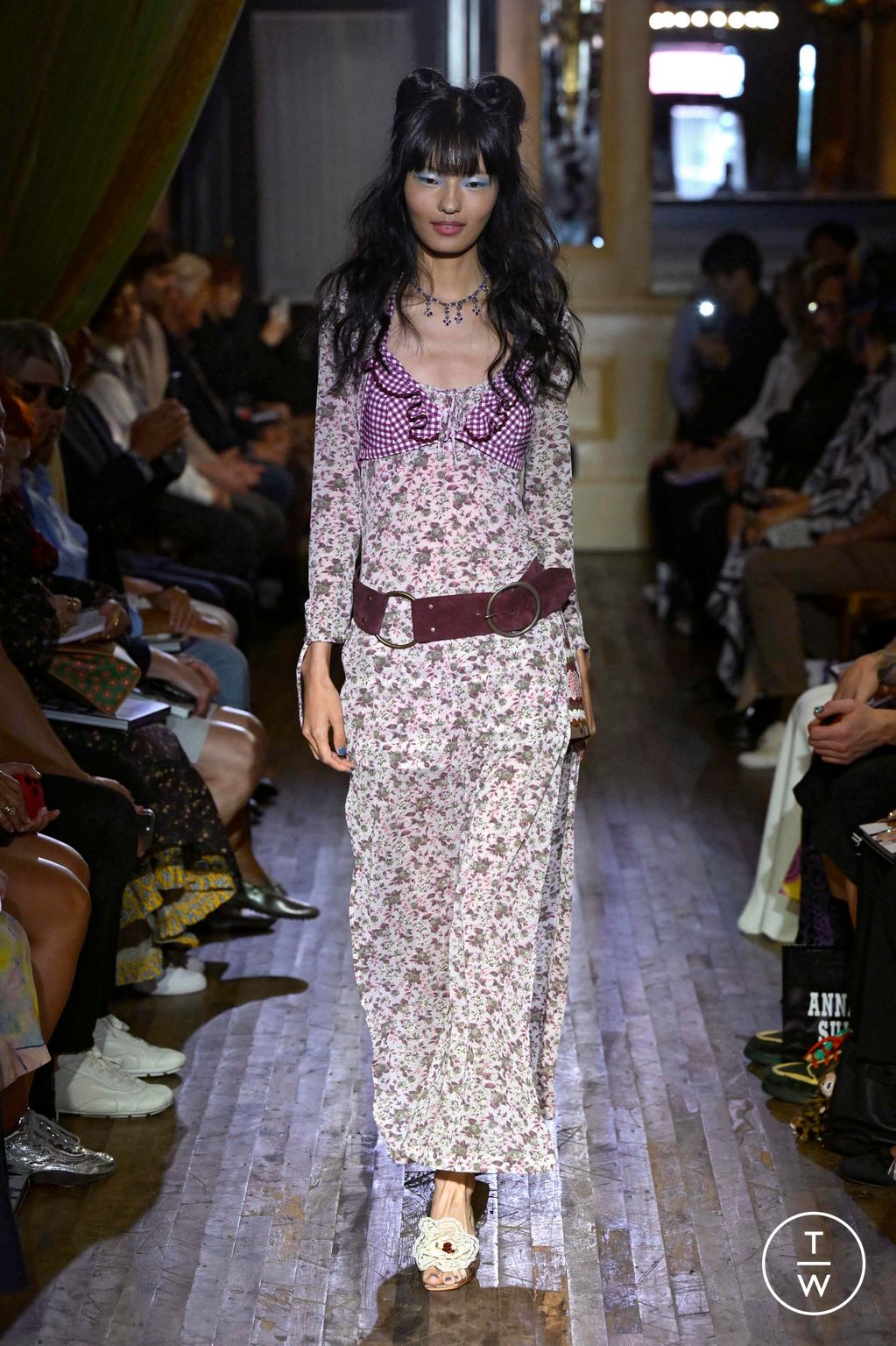 Fashion Week New York Spring/Summer 2026 look 9 from the Anna Sui collection womenswear
