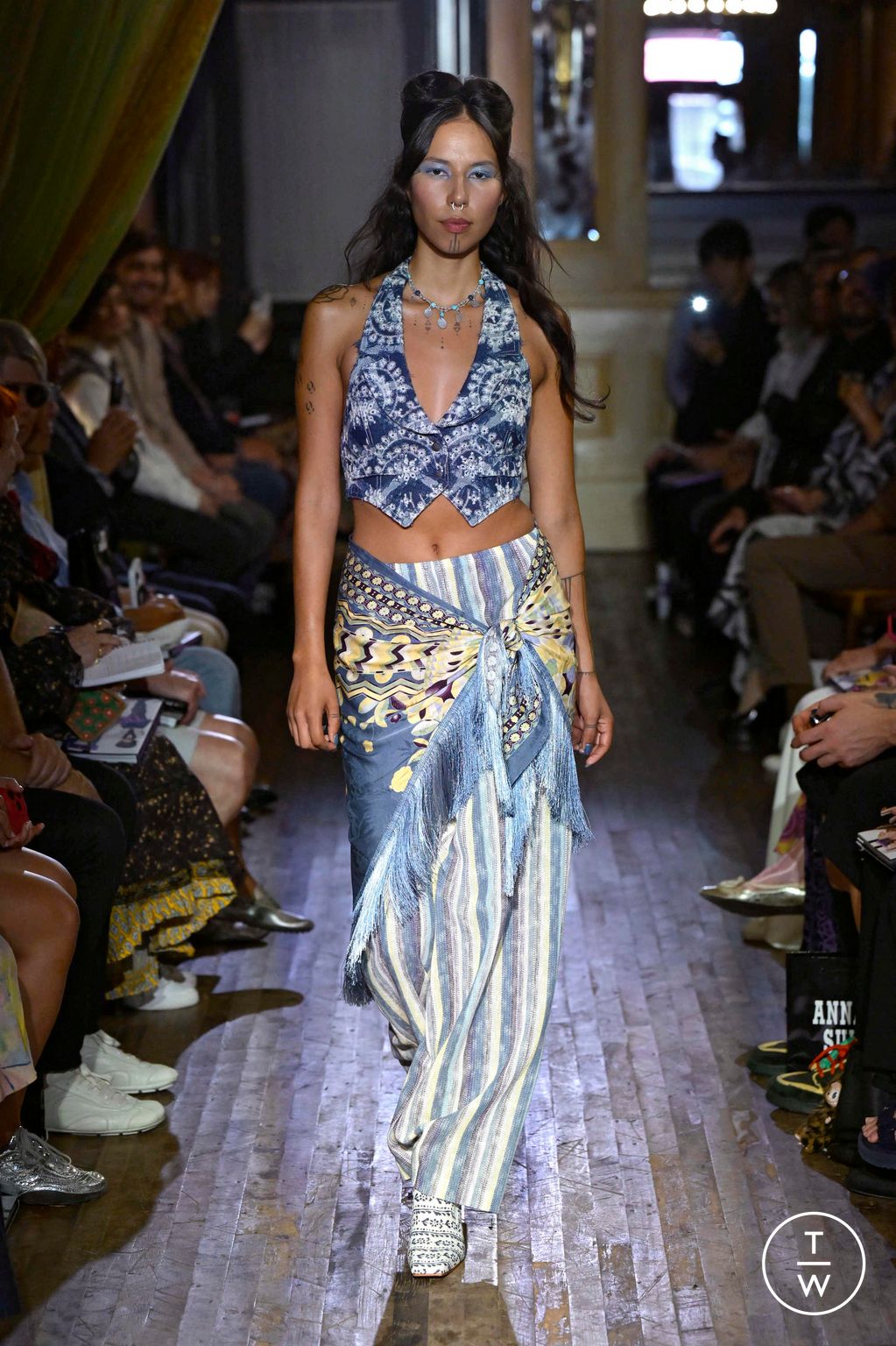 Fashion Week New York Spring/Summer 2026 look 31 from the Anna Sui collection womenswear