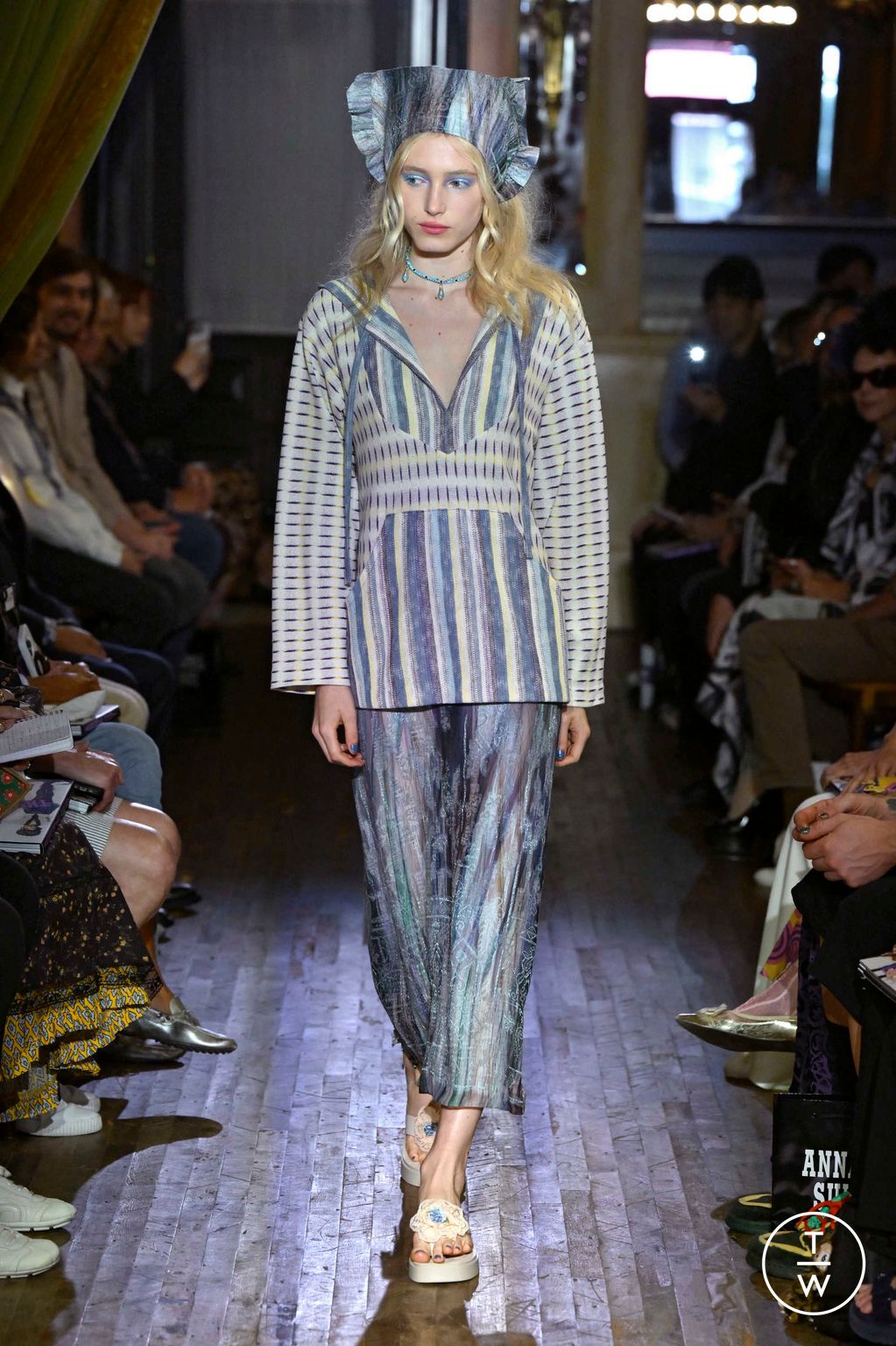 Fashion Week New York Spring/Summer 2026 look 33 from the Anna Sui collection 女装