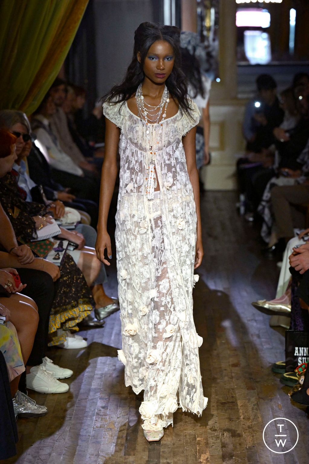 Fashion Week New York Spring/Summer 2026 look 61 from the Anna Sui collection 女装