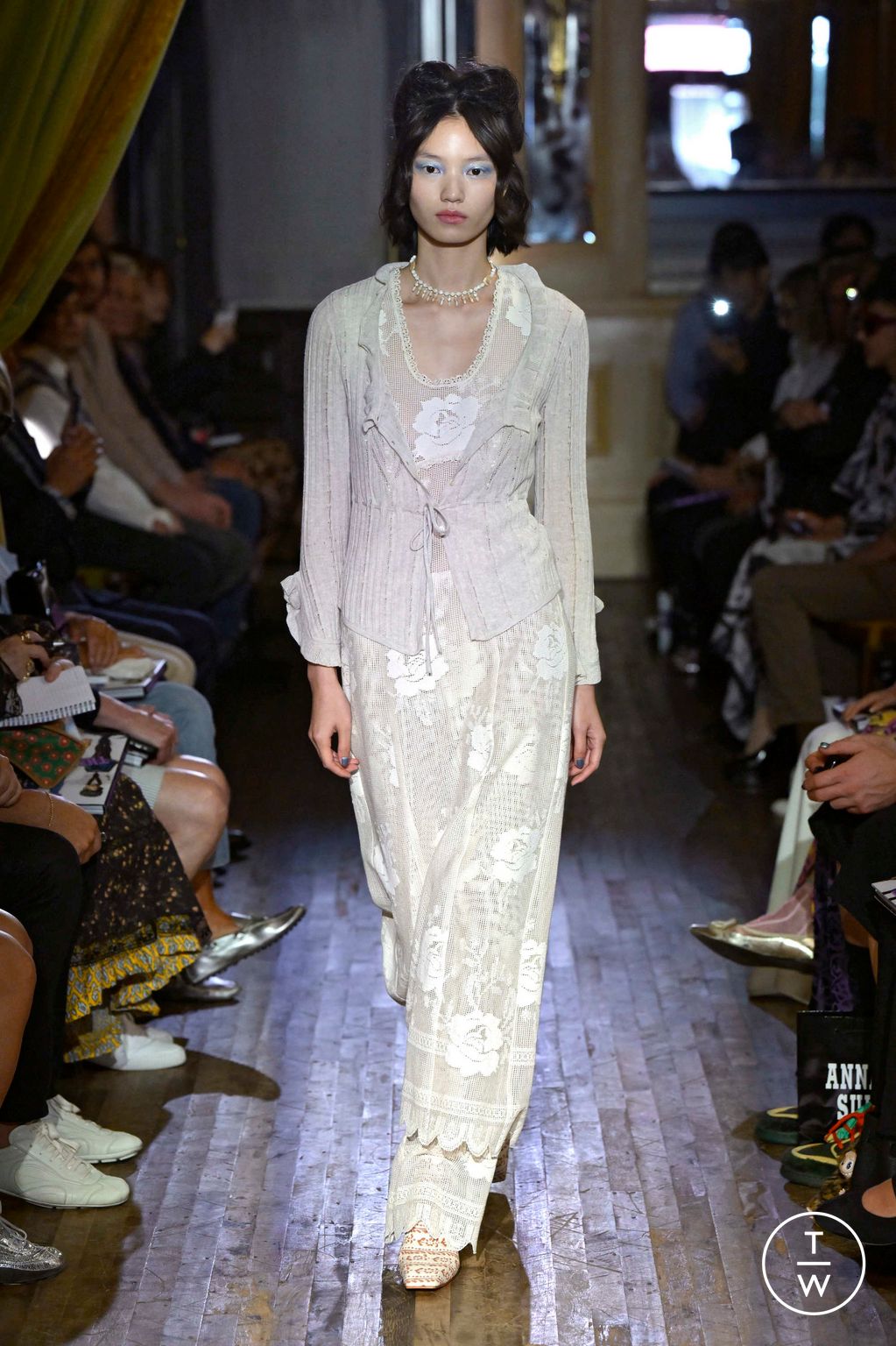 Fashion Week New York Spring/Summer 2026 look 63 from the Anna Sui collection womenswear